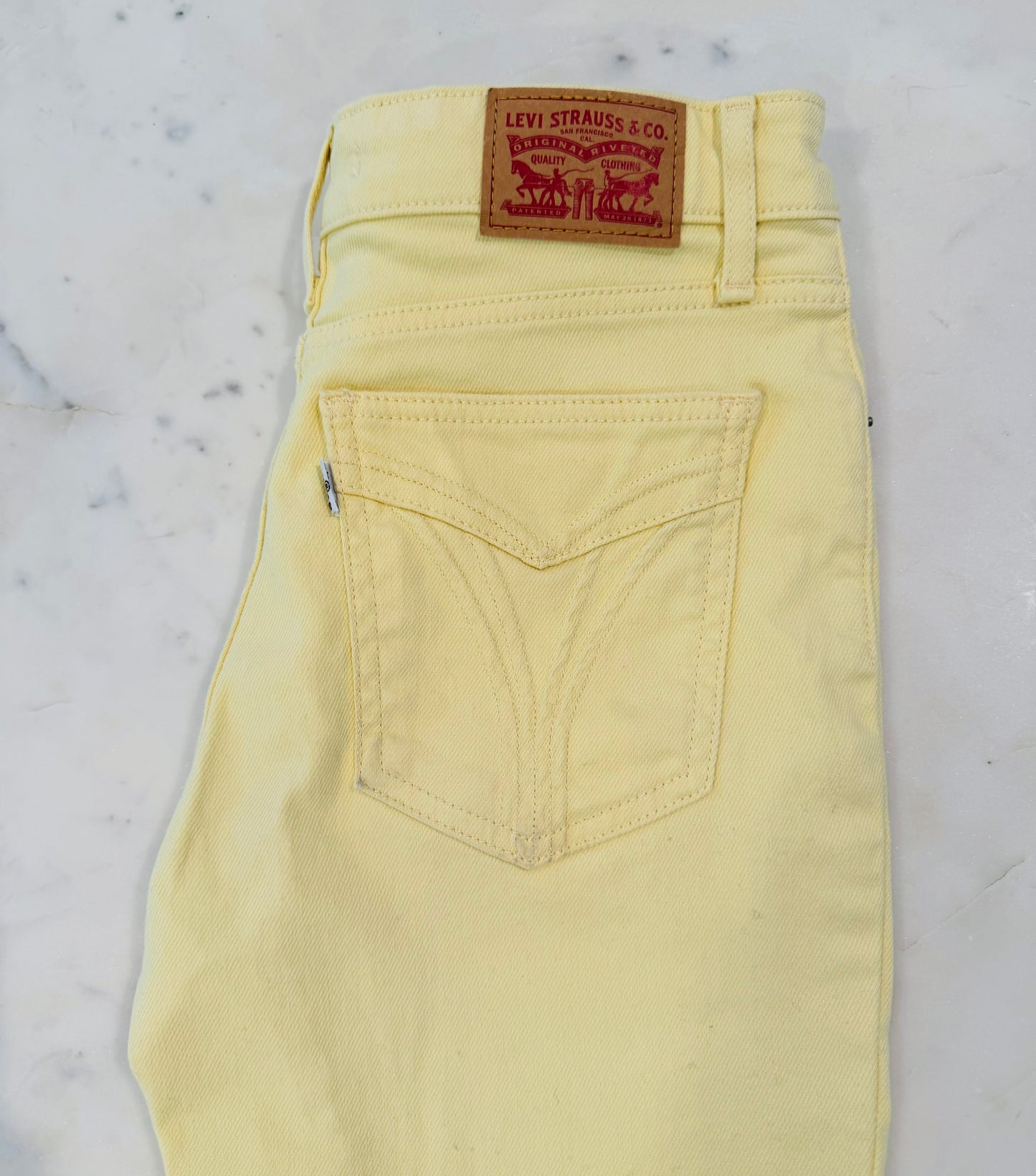 Vintage Levi's 721 High Rise Skinny Jeans