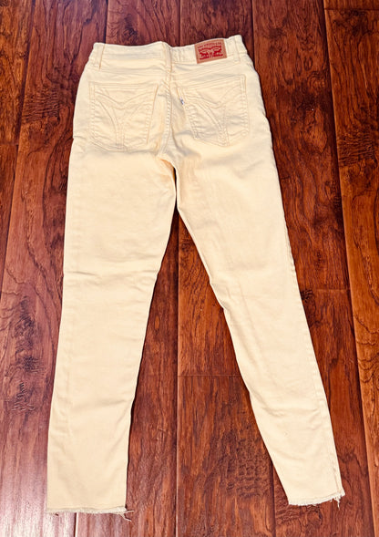 Vintage Levi's 721 High Rise Skinny Jeans