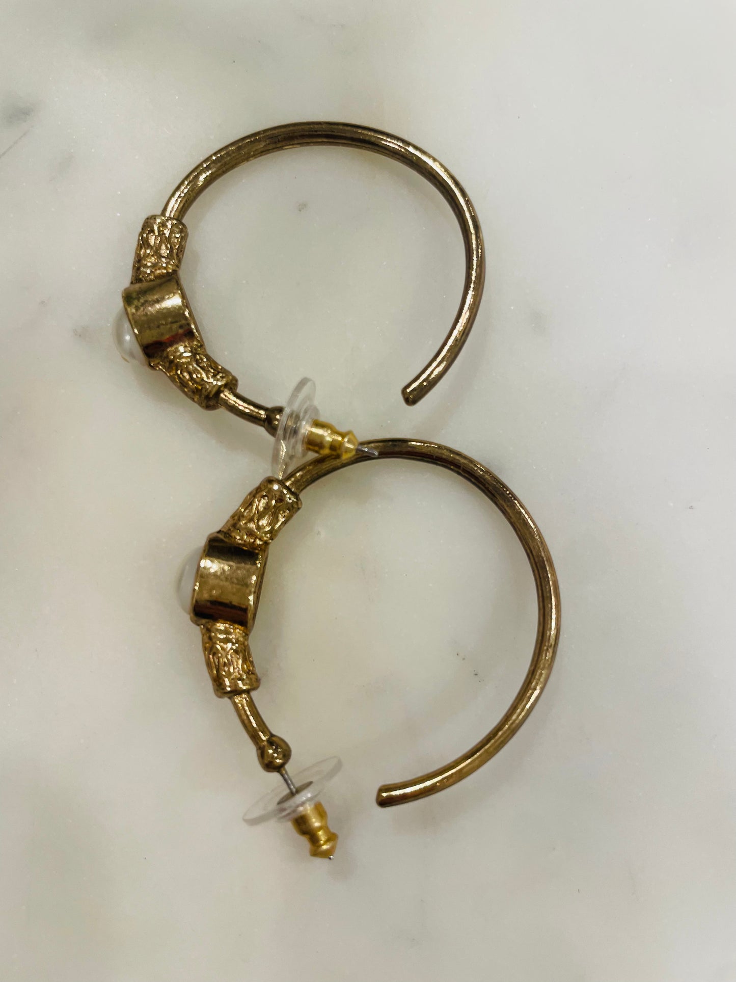 Vintage Gold Tone Earrings