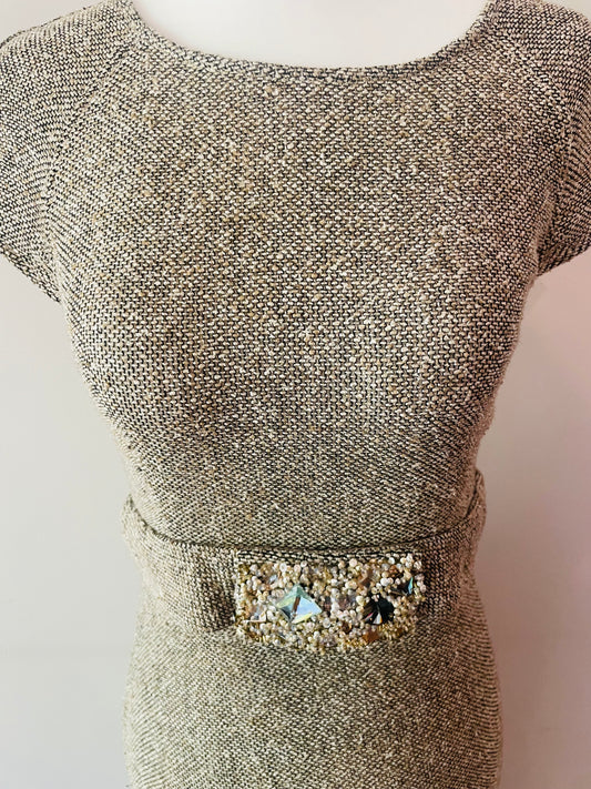 Valentino Jewel Belt Dress