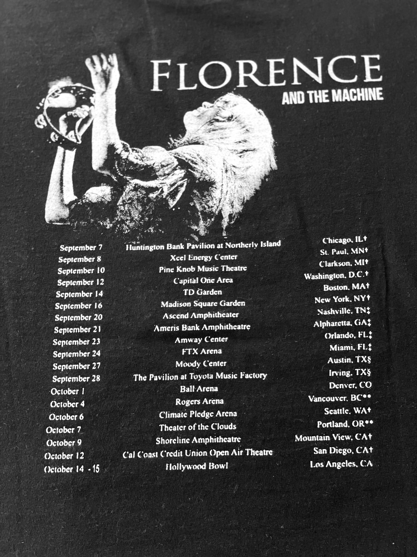 Florence and the Machine Concert T-Shirt