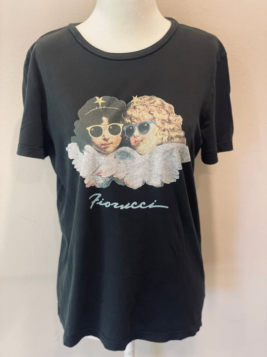 Vintage Fiorucci Angel Postcard Graphic T-Shirt