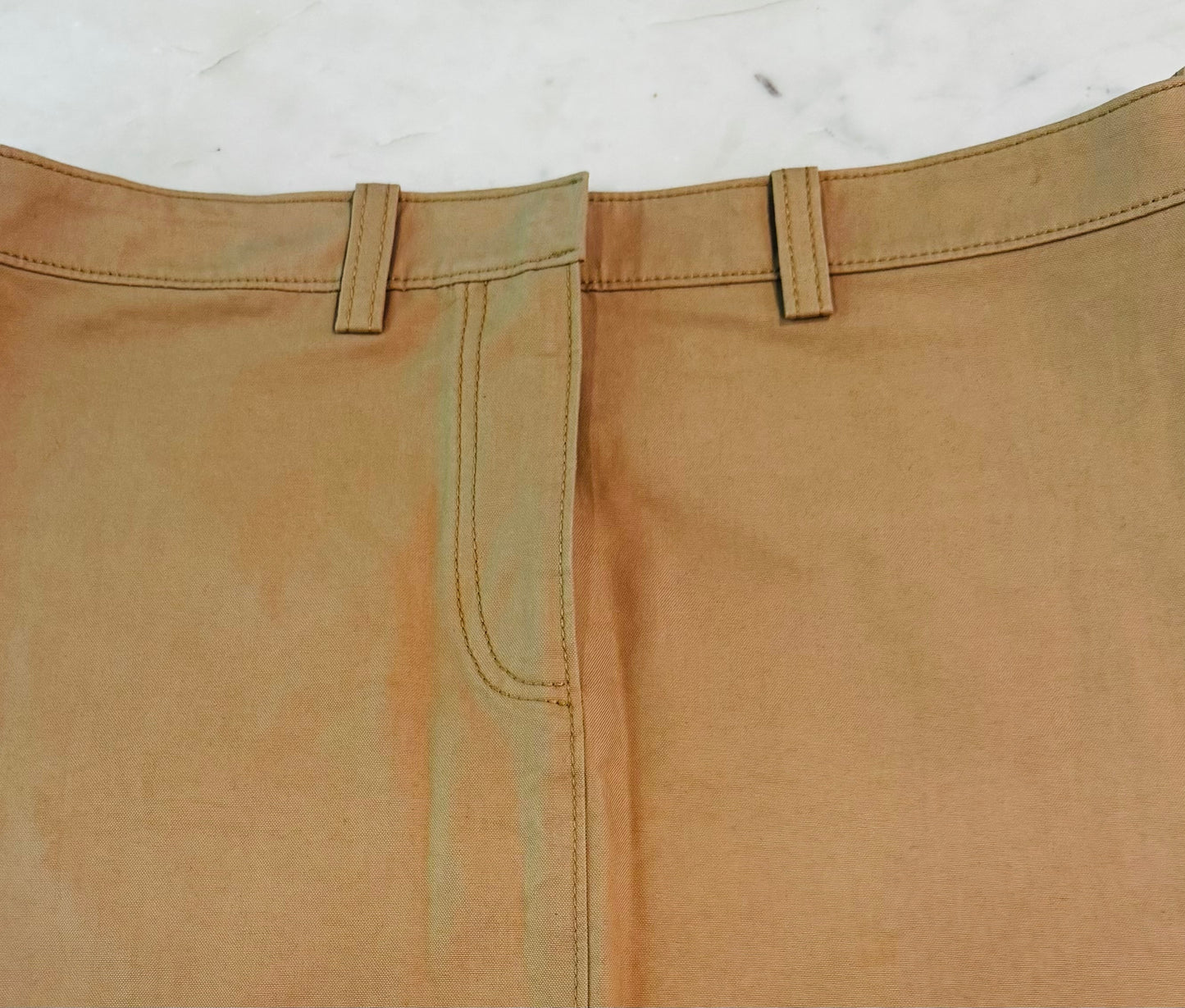 Vintage Balenciaga by Nicolas Ghesquière Utility Mini Skirt