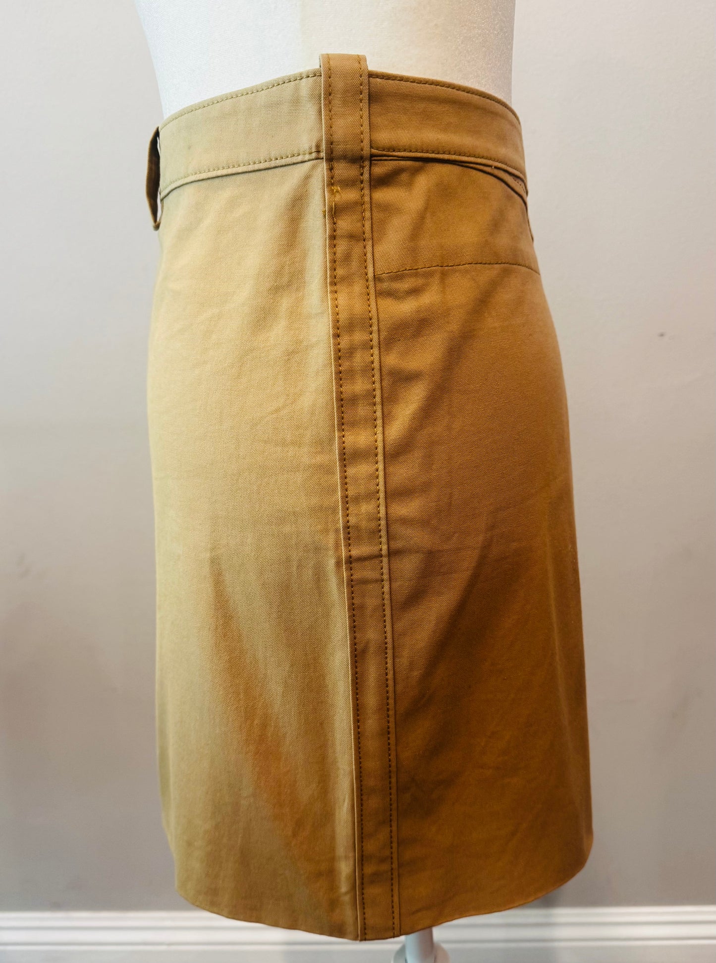 Vintage Balenciaga by Nicolas Ghesquière Utility Mini Skirt