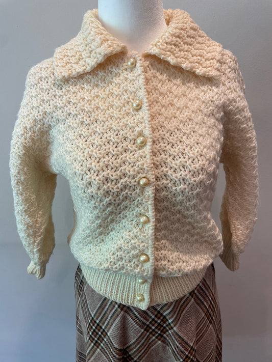 Vintage 1950's Cardigan Sweater