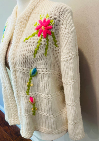 Vintage Maineliner 1950s Cardigan Sweater