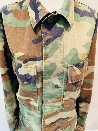 Vintage 90's 4 Pocket Camouflage Jacket