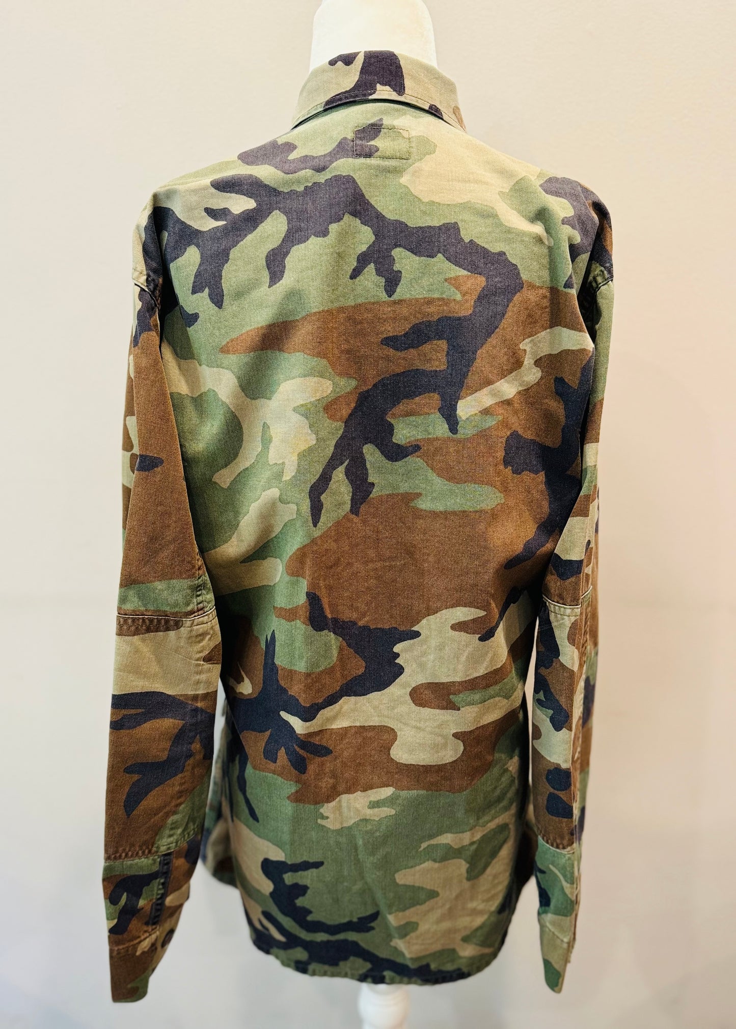 Vintage 90's 4 Pocket Camouflage Jacket