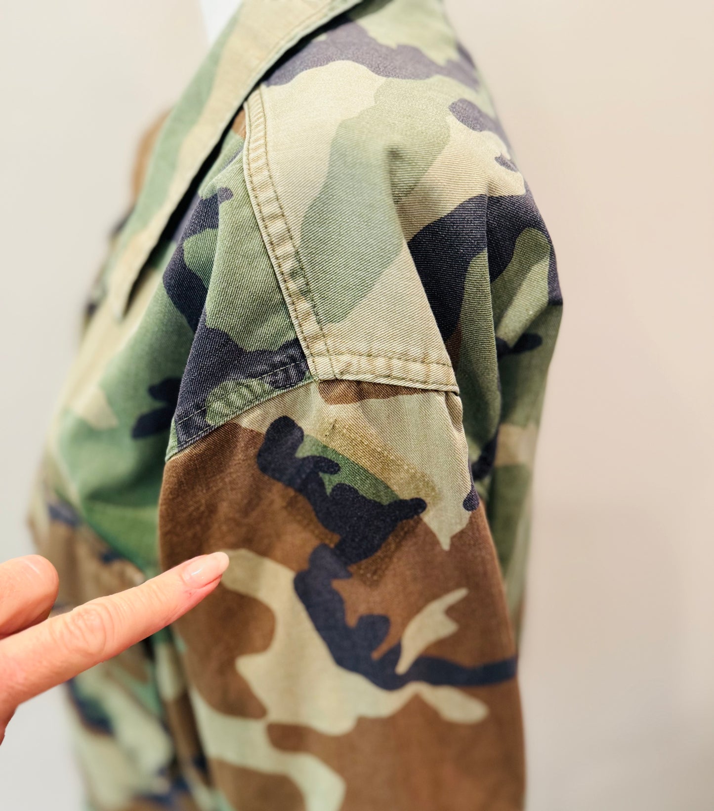 Vintage 90's 4 Pocket Camouflage Jacket