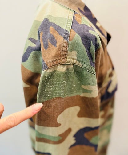 Vintage 90's 4 Pocket Camouflage Jacket