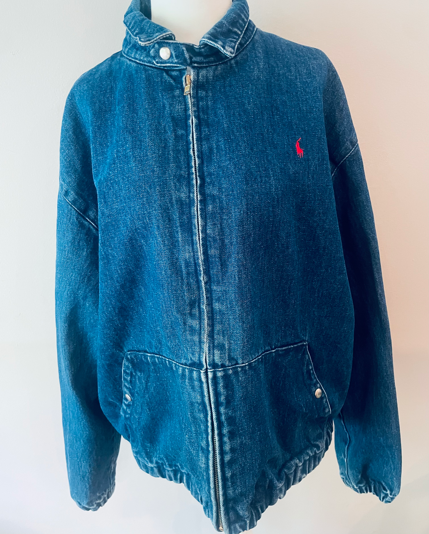 Vintage Polo by Ralph Lauren Denim Bomber Jacket