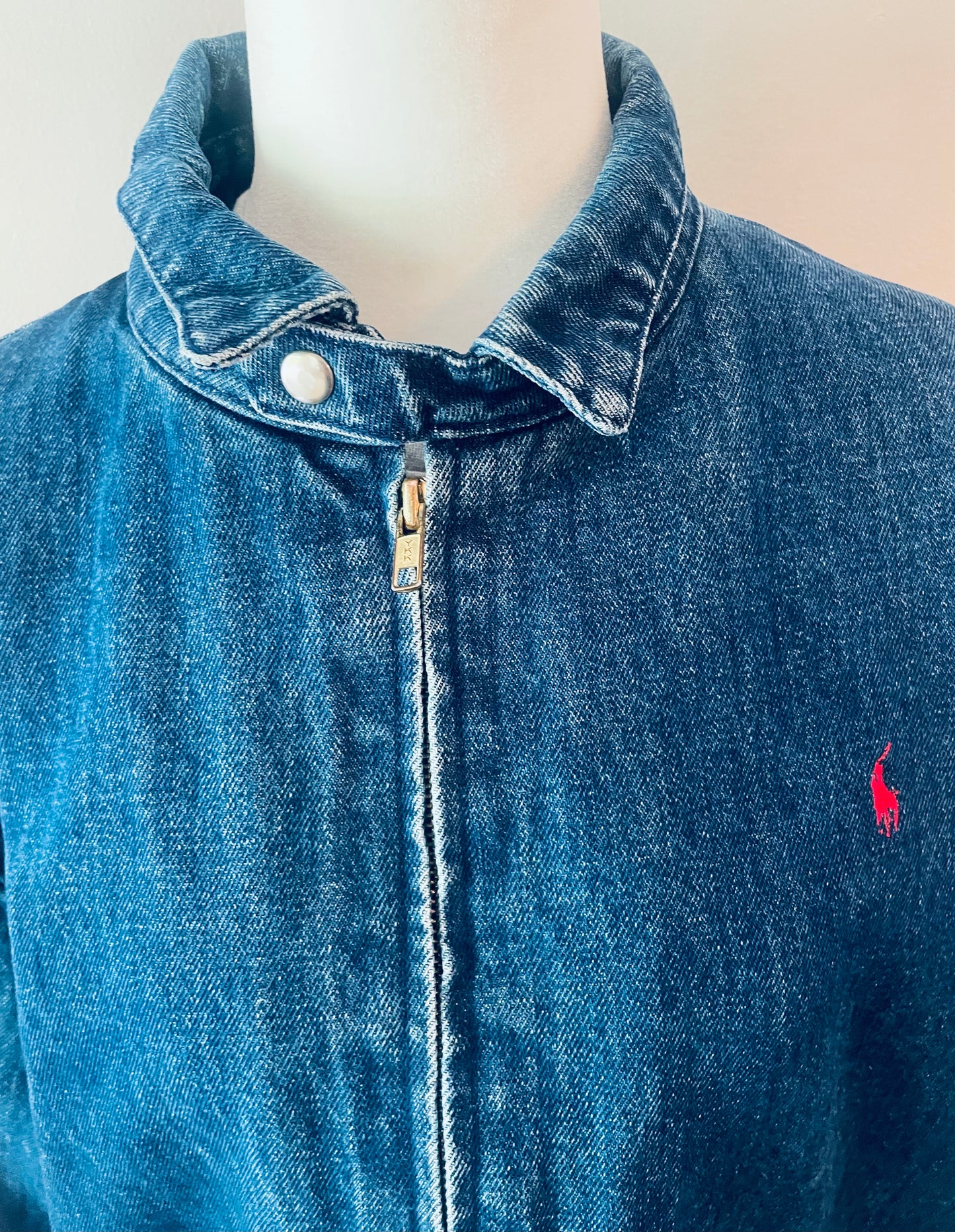 Vintage Polo by Ralph Lauren Denim Bomber Jacket