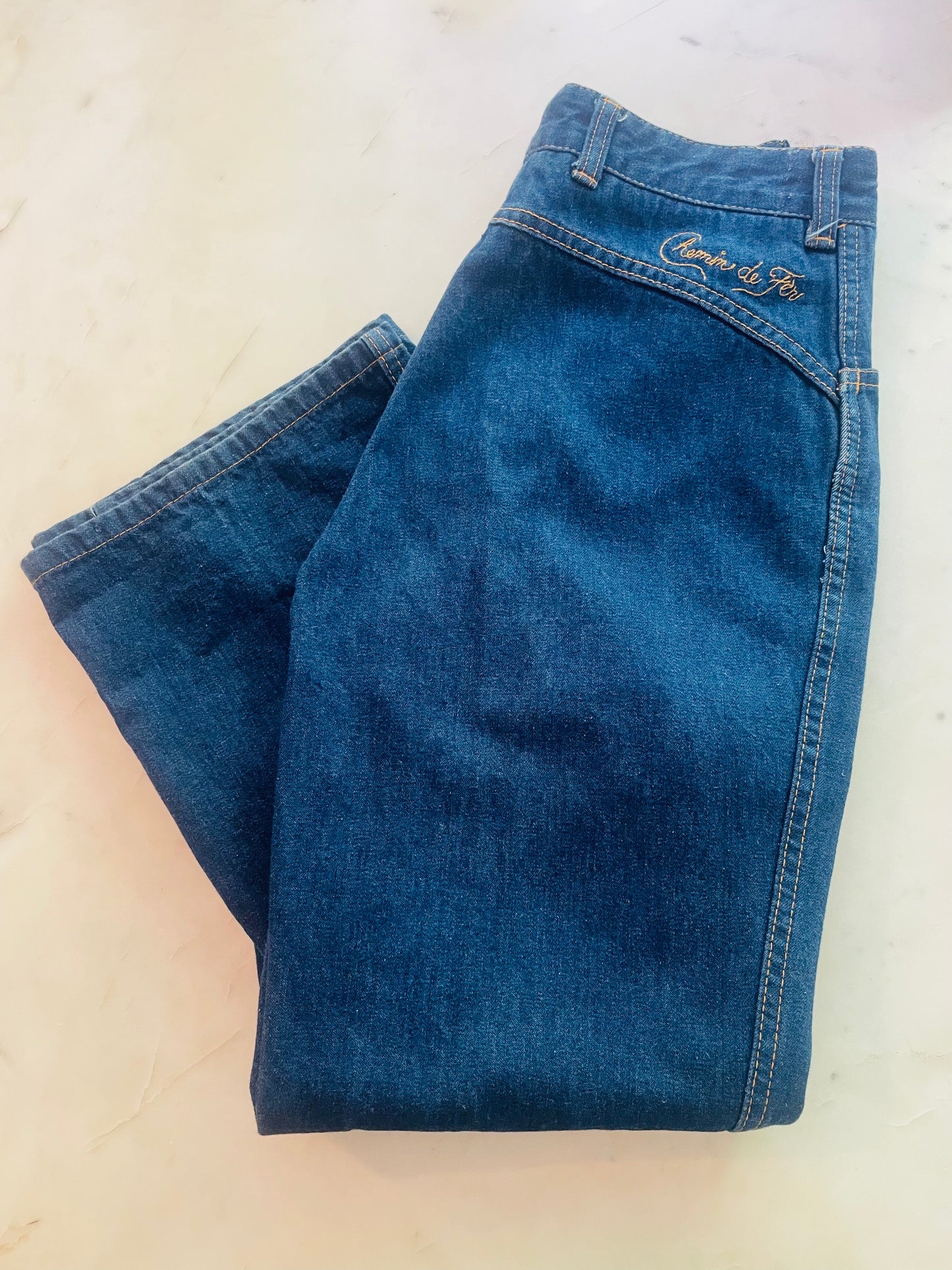 Vintage Chemin De Fer Jeans