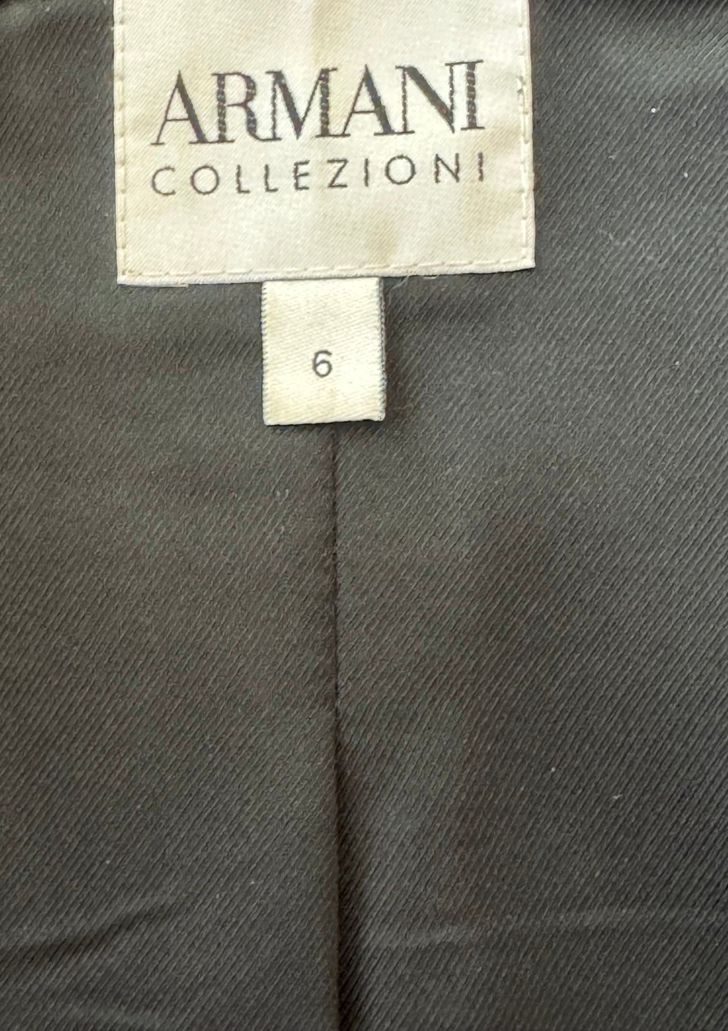 Vintage Giorgio Armani Collezioni Virgin Wool Jacket