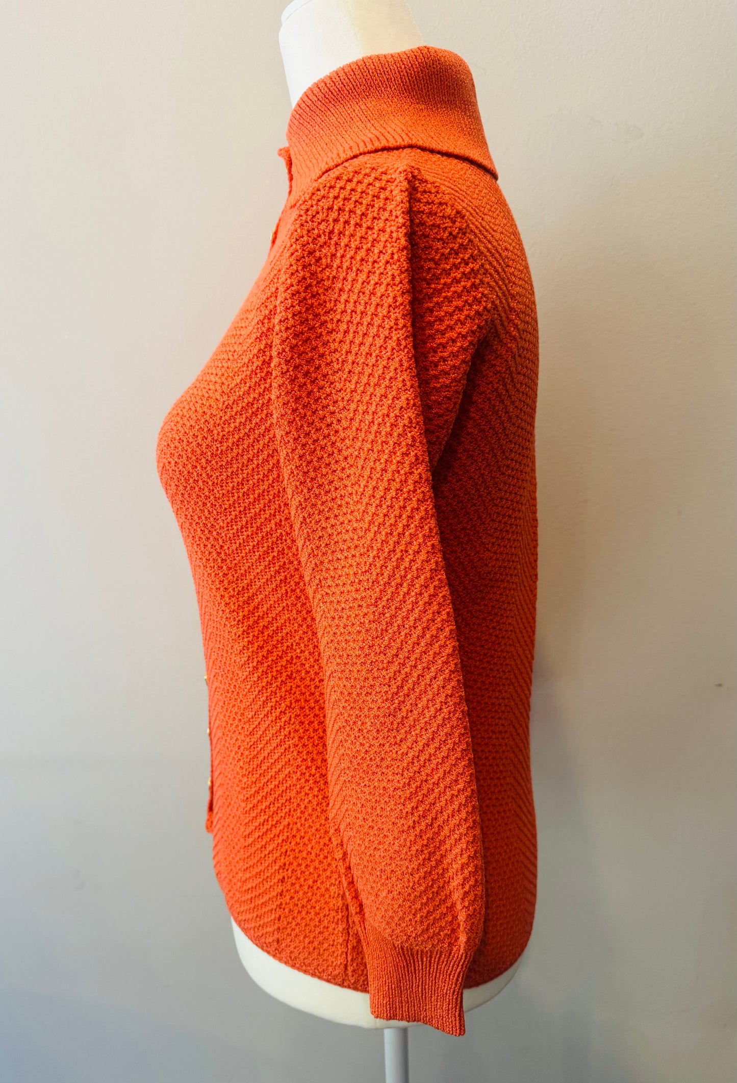 Vintage 70s St John Lillie Rubin Knit Cardigan