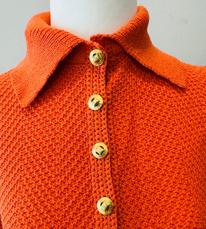 Vintage 70s St John Lillie Rubin Knit Cardigan