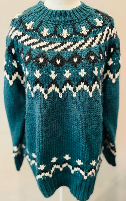 Vintage Fair Isle Sweater