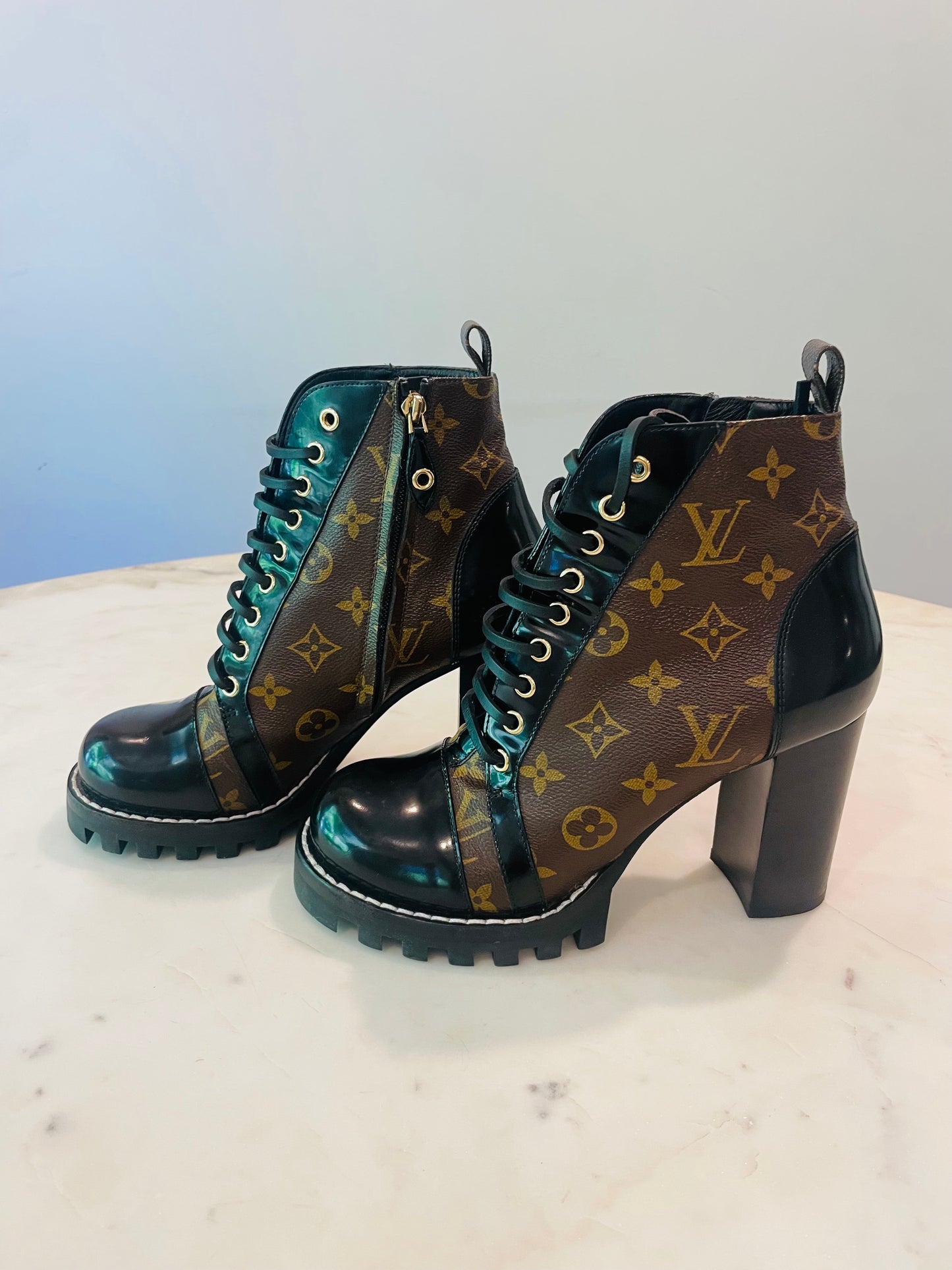 Louis Vuitton Star Trail Ankle Boots