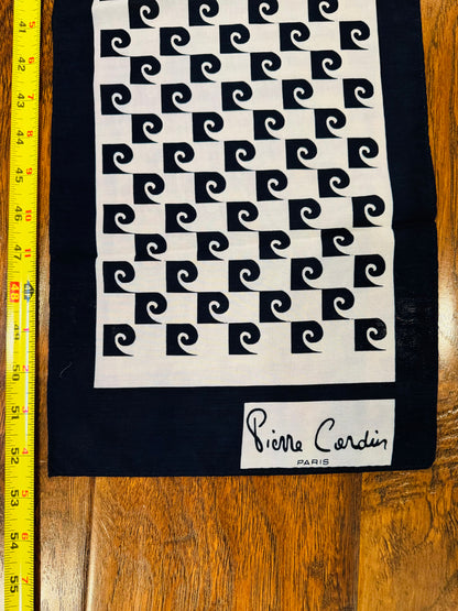 Vintage Circa 70's Pierre Cardin Scarf