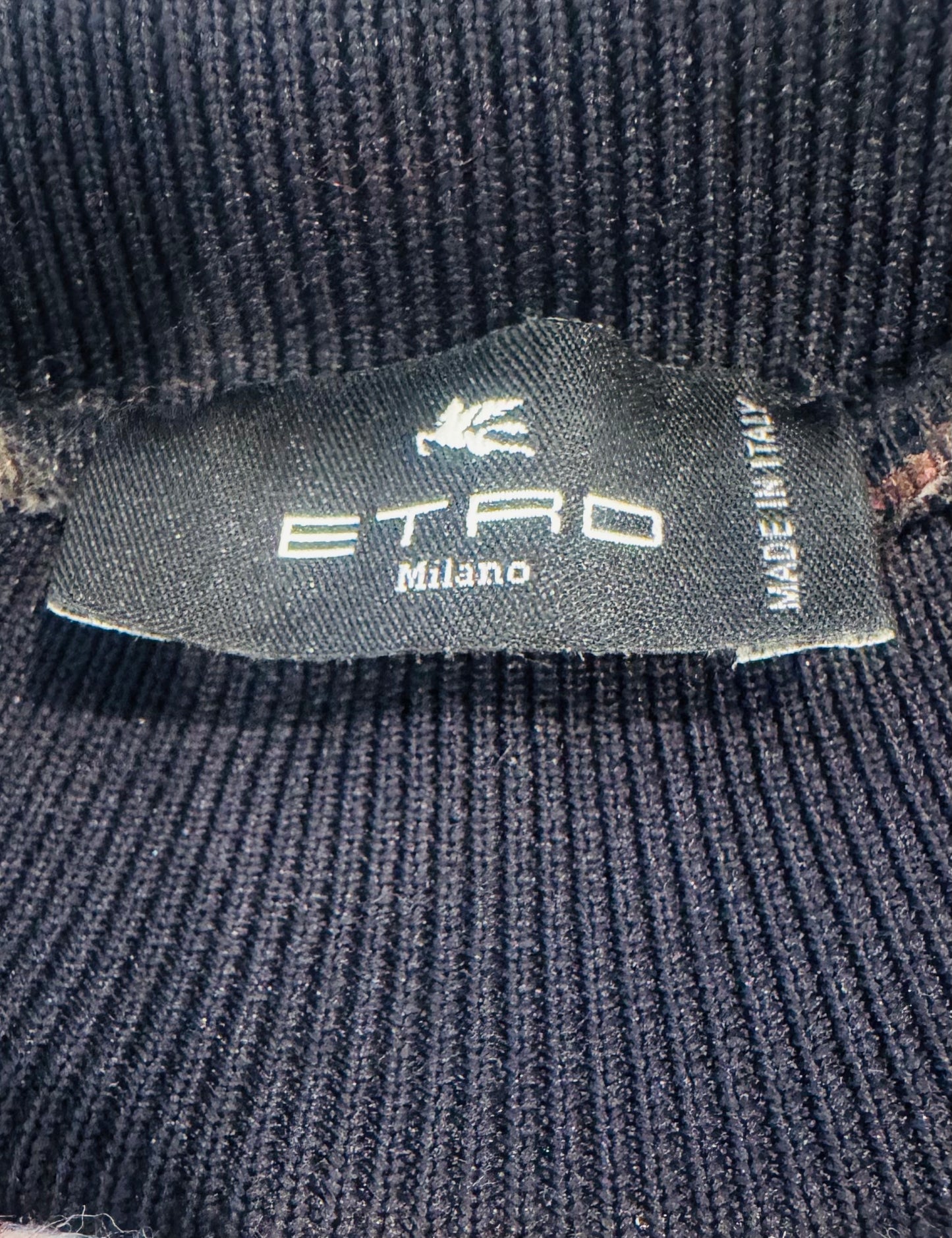 Etro Milano Teddy Jacquard Fleece Sweater