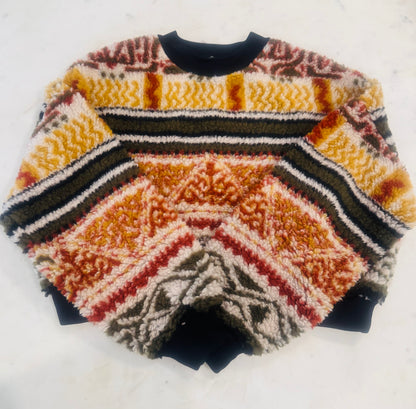 Etro Milano Teddy Jacquard Fleece Sweater