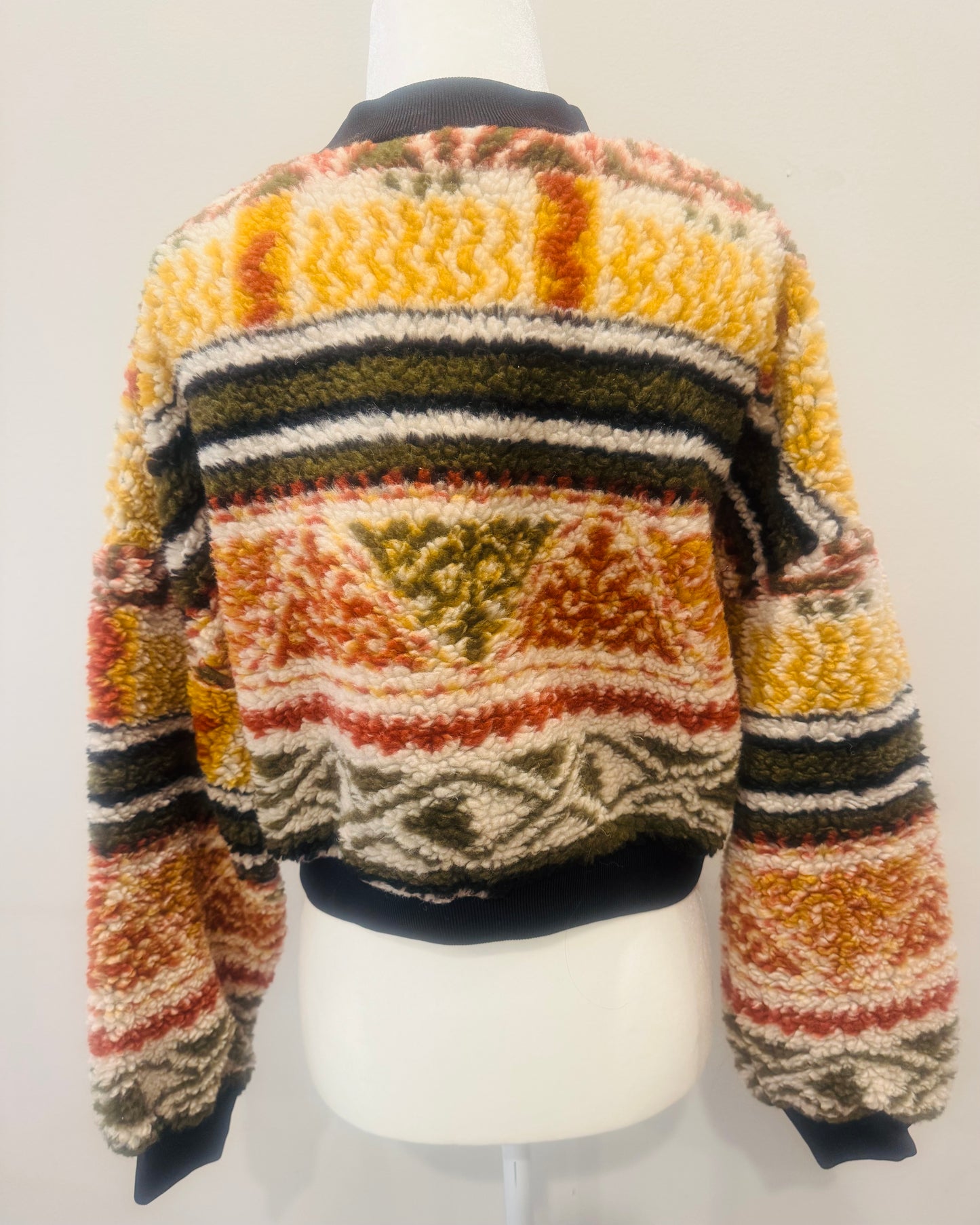 Etro Milano Teddy Jacquard Fleece Sweater