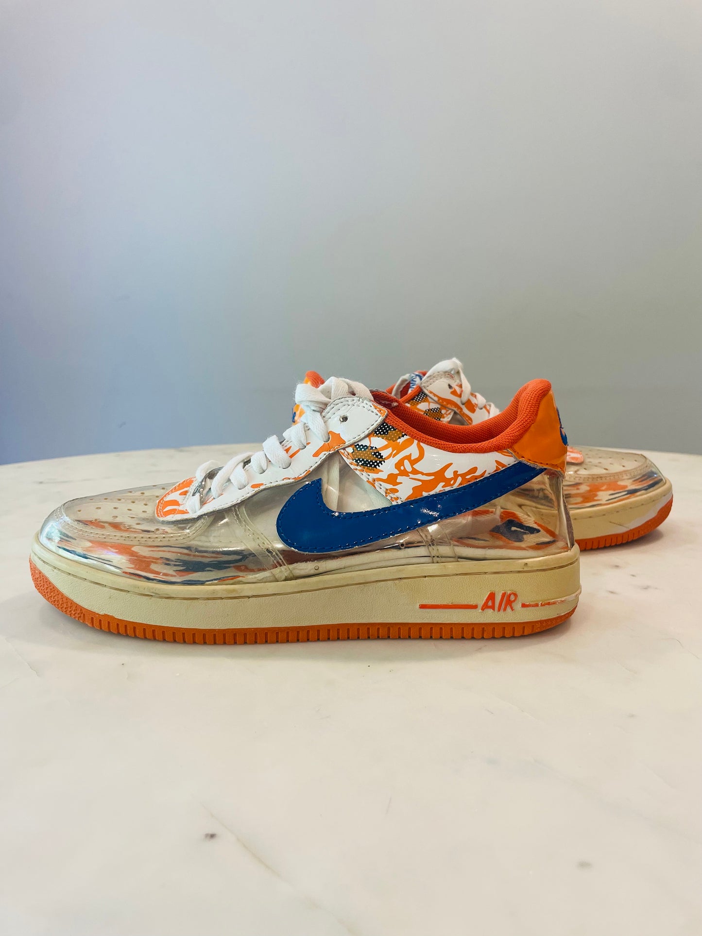 Vintage Nike Invisible Air Force 1 Sneakers