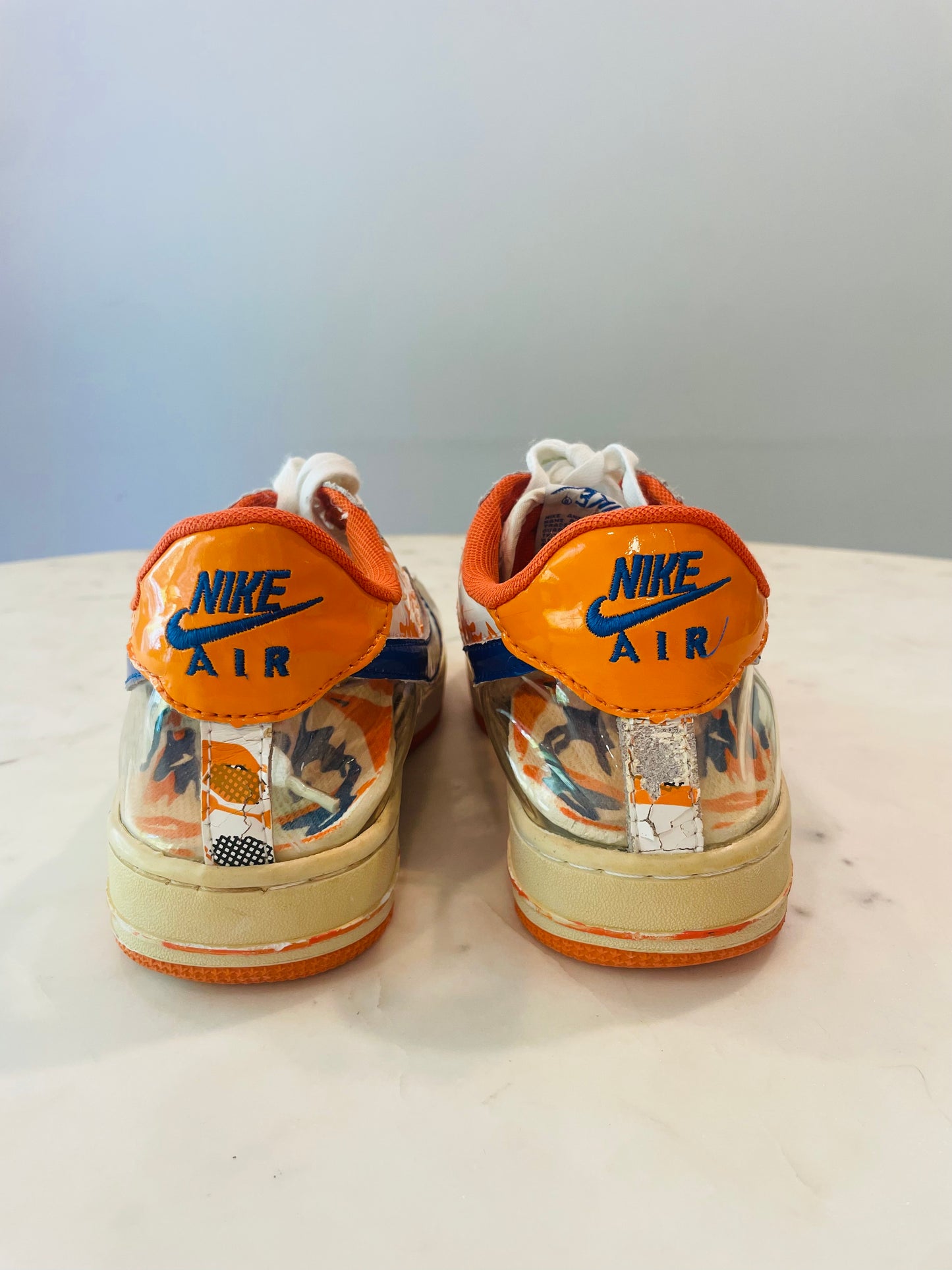 Vintage Nike Invisible Air Force 1 Sneakers