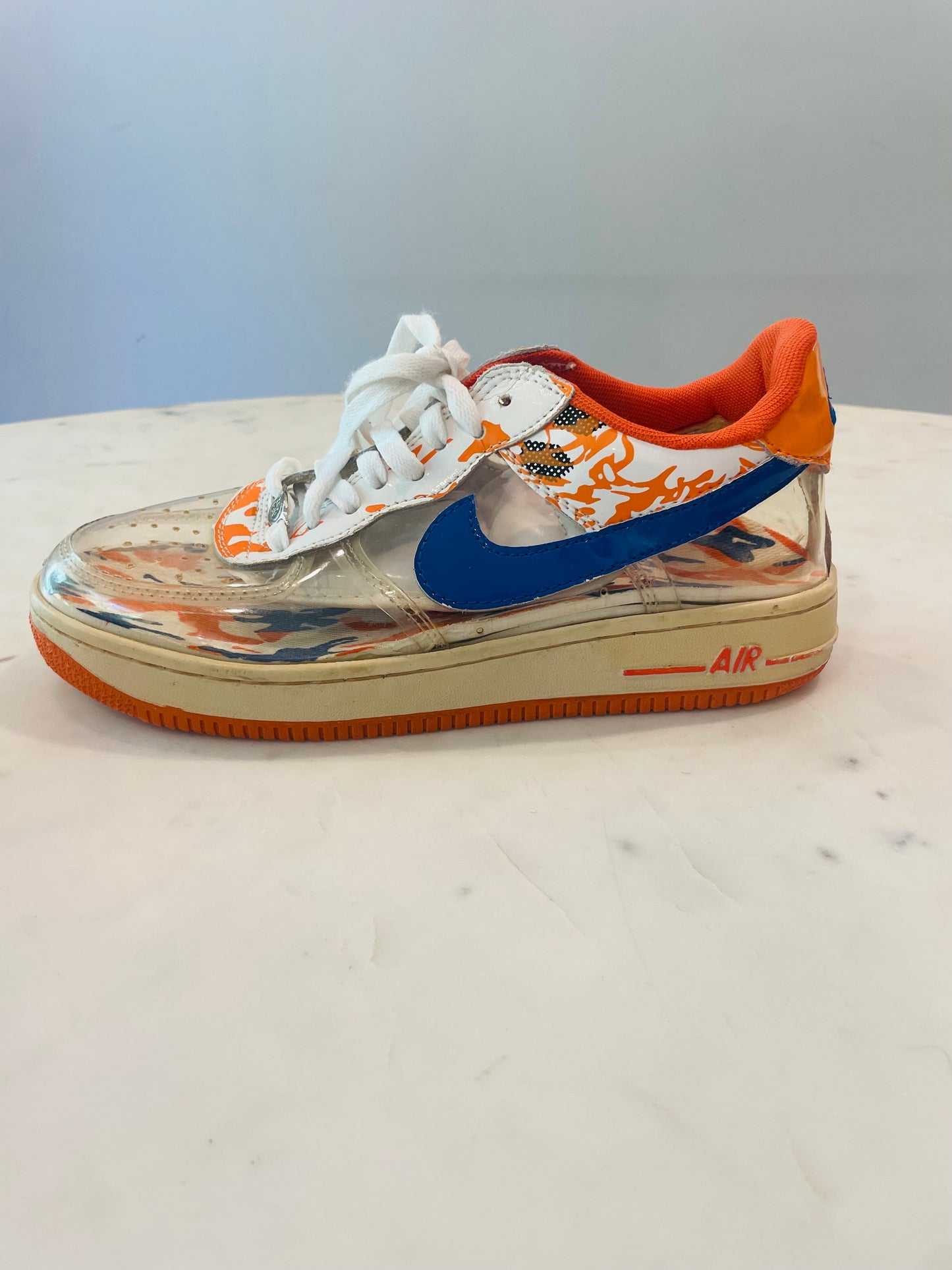 Vintage Nike Invisible Air Force 1 Sneakers