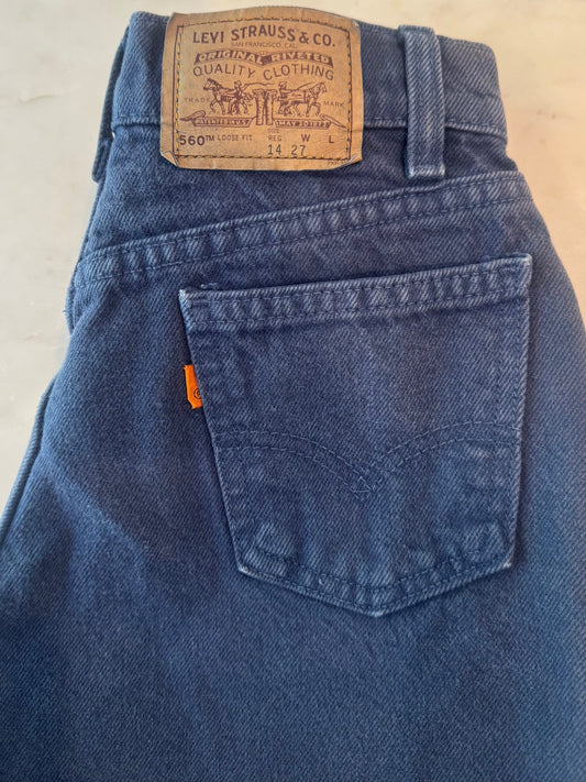 Vintage Levi's 560 Orange Tab Cut Off Shorts