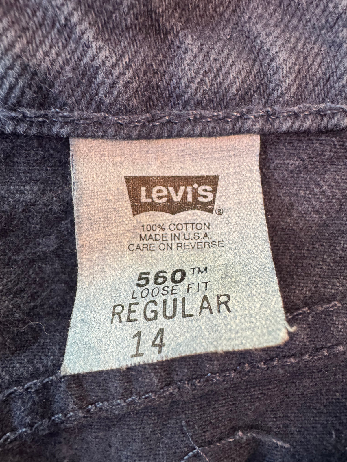 Vintage Levi's 560 Orange Tab Cut Off Shorts