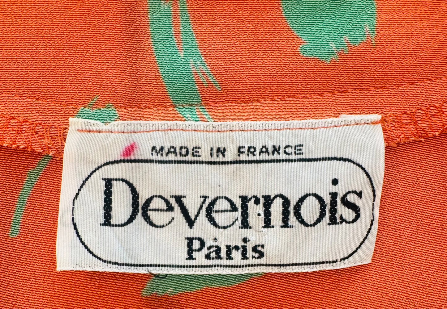 1980s Devernois Paris Peplum Blouse