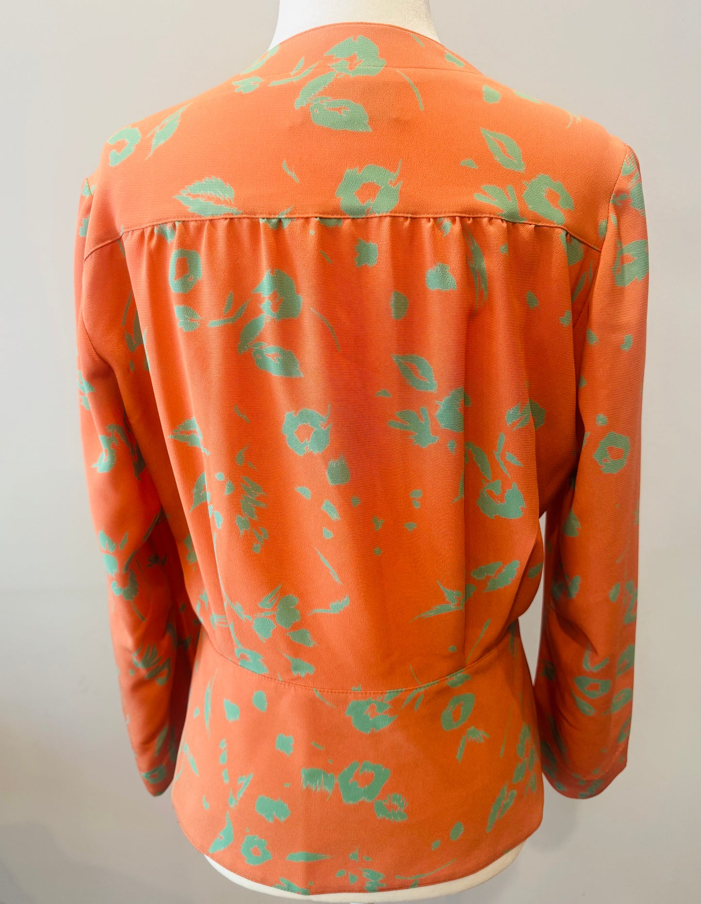 1980s Devernois Paris Peplum Blouse