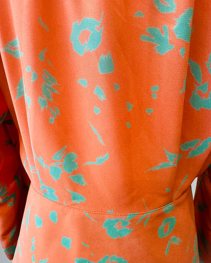 1980s Devernois Paris Peplum Blouse
