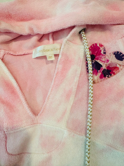 Love Shack Fancy Pink Tie-Dye Hoodie Terry Kirby Santinella Joggers Set