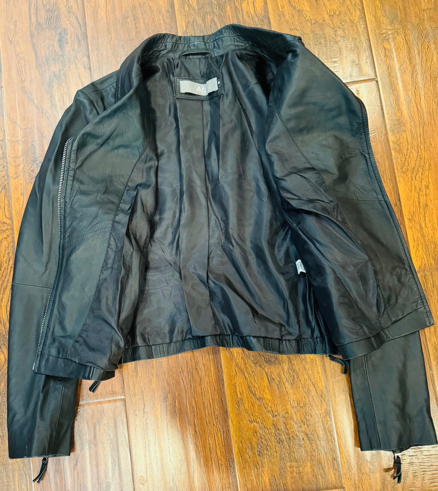 Vintage Leather Motorcycle Jacket