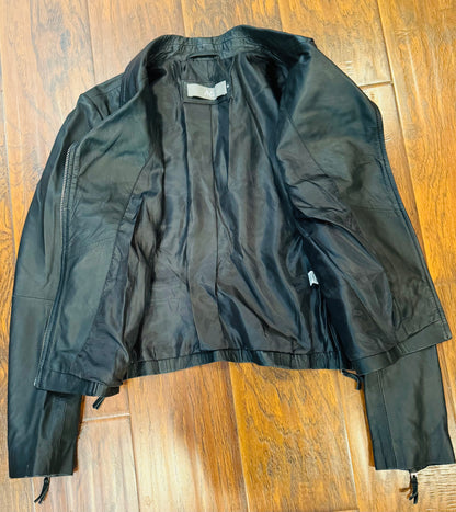 Vintage Leather Motorcycle Jacket