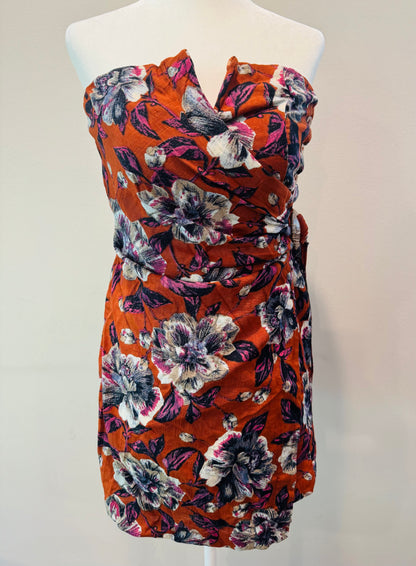 Free People Strapless Mini Dress