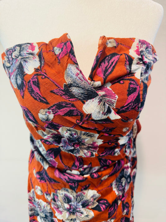 Free People Strapless Mini Dress