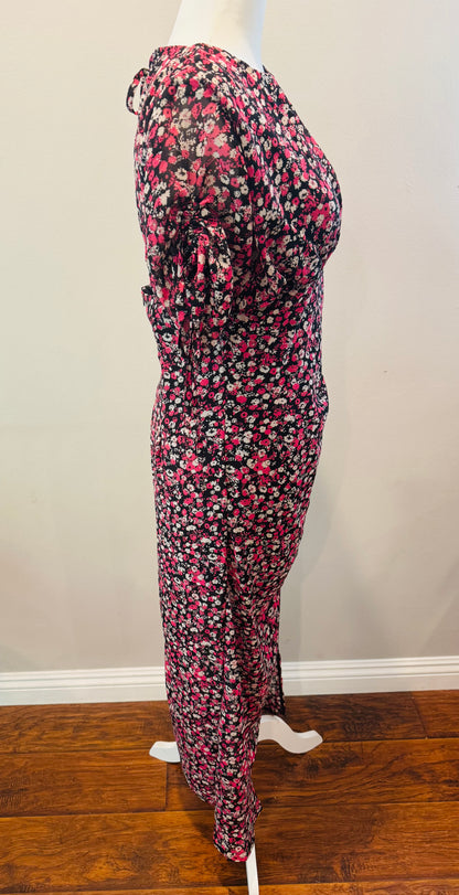 Floral Midi Day Dress