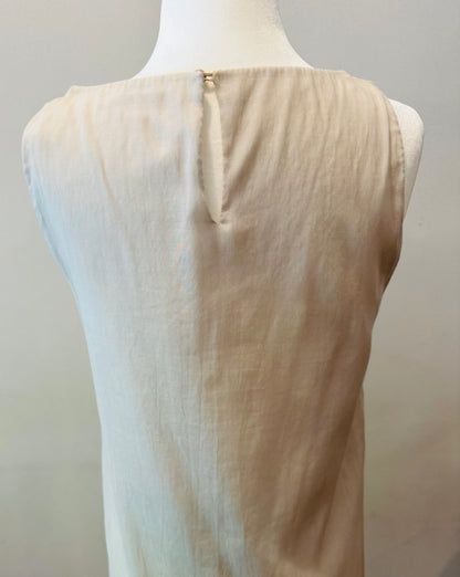 Vintage Brunello Cucinelli Butterfly Hem Organza Dress