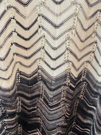 Vintage BCBG MaxAzria Chevron Tunic Sweater