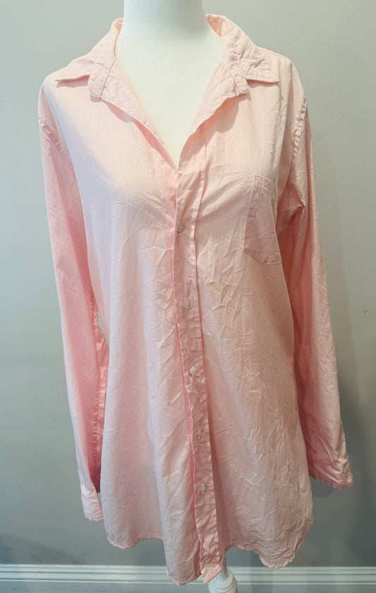 Vintage Frank & Eileen Light Pink Cotton Shirt