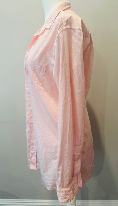 Vintage Frank & Eileen Light Pink Cotton Shirt