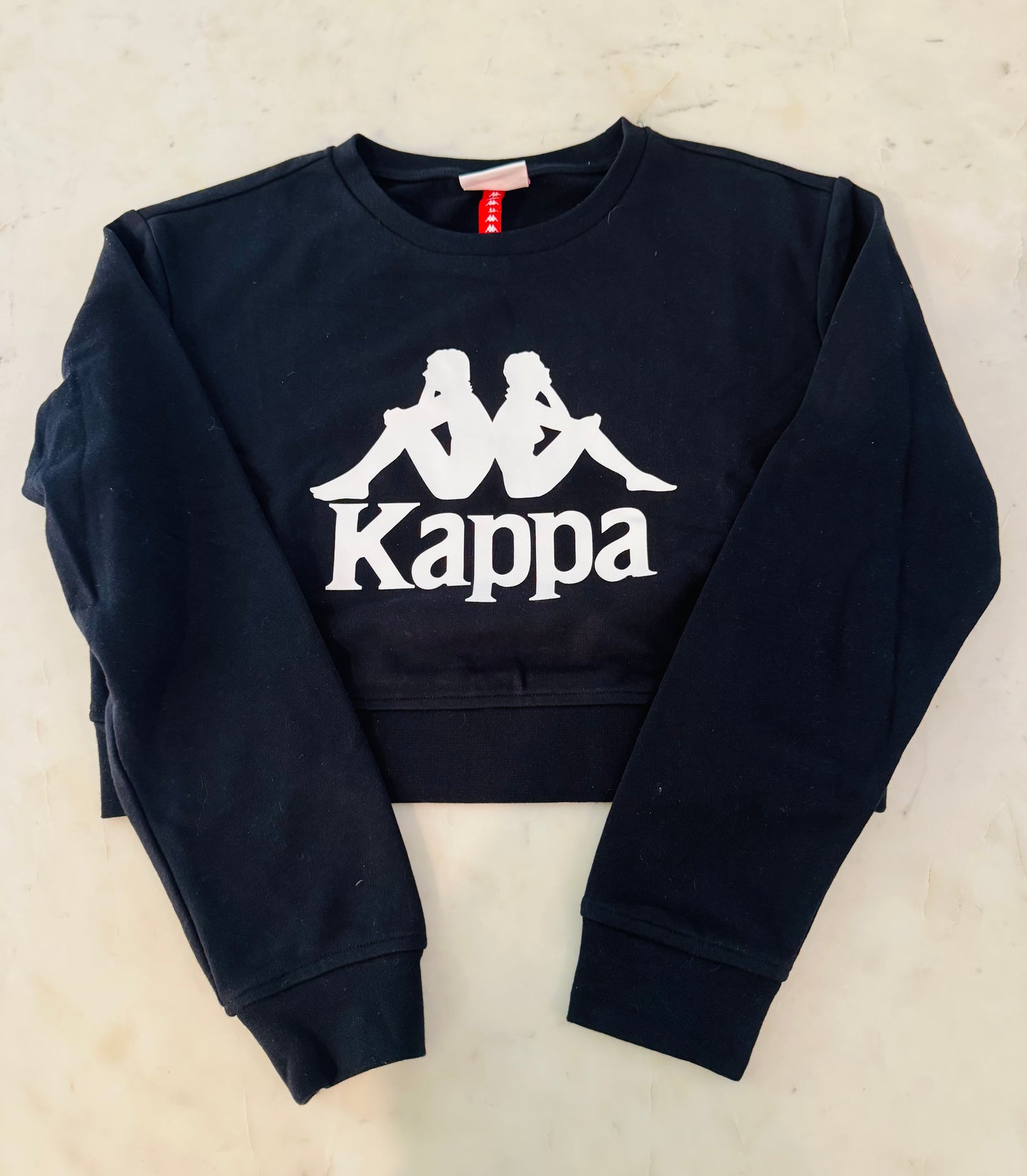Vintage Kappa Cropped Sweatshirt