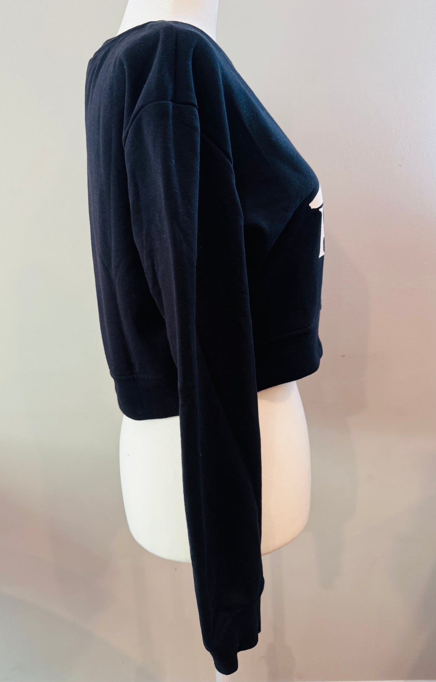 Vintage Kappa Cropped Sweatshirt