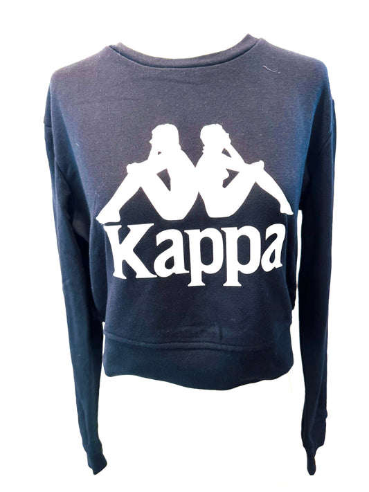 Vintage Kappa Cropped Sweatshirt