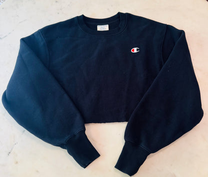 Vintage Champion Cropped Sweatshirt