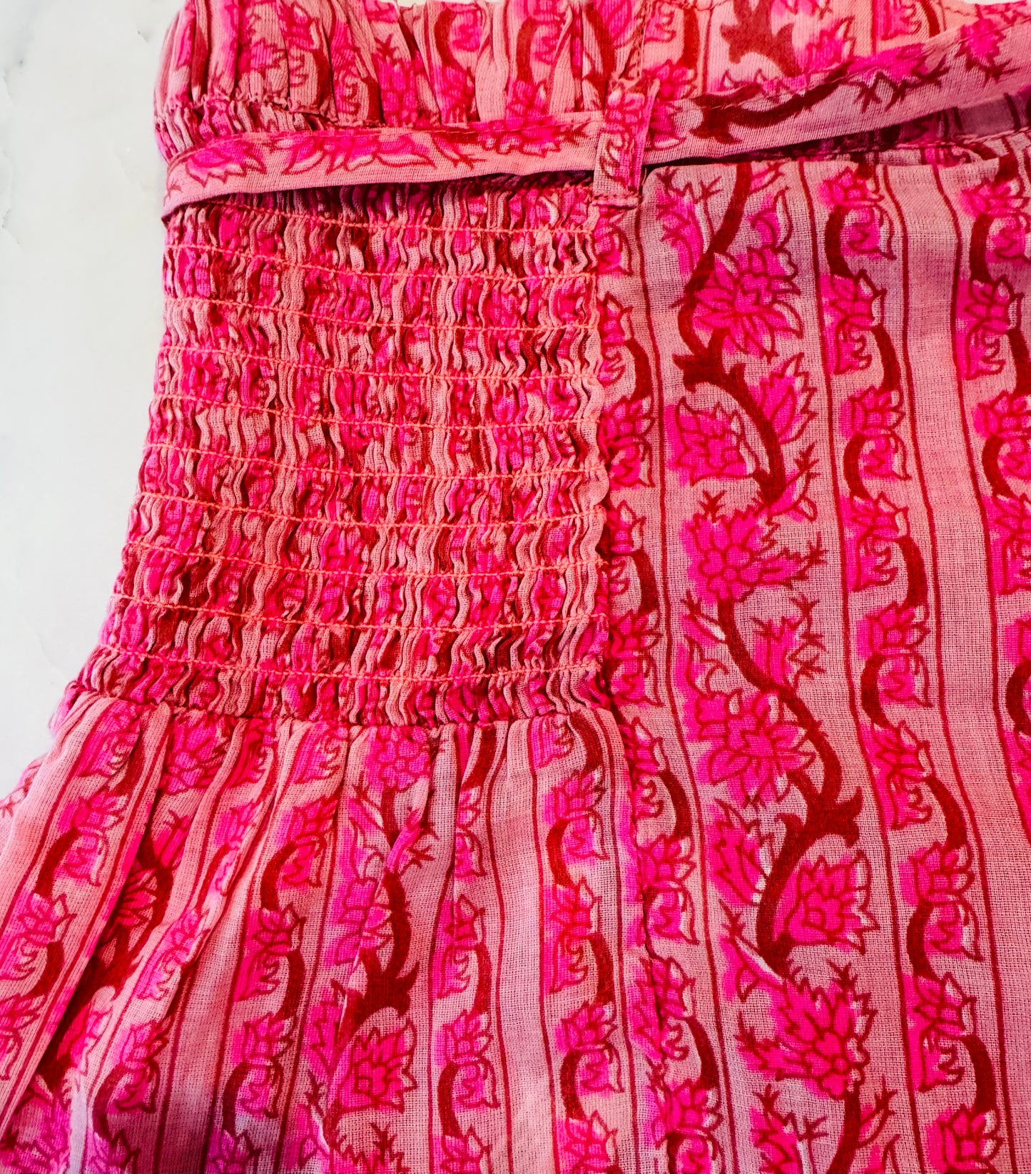 Free People Pink Floral Shorts