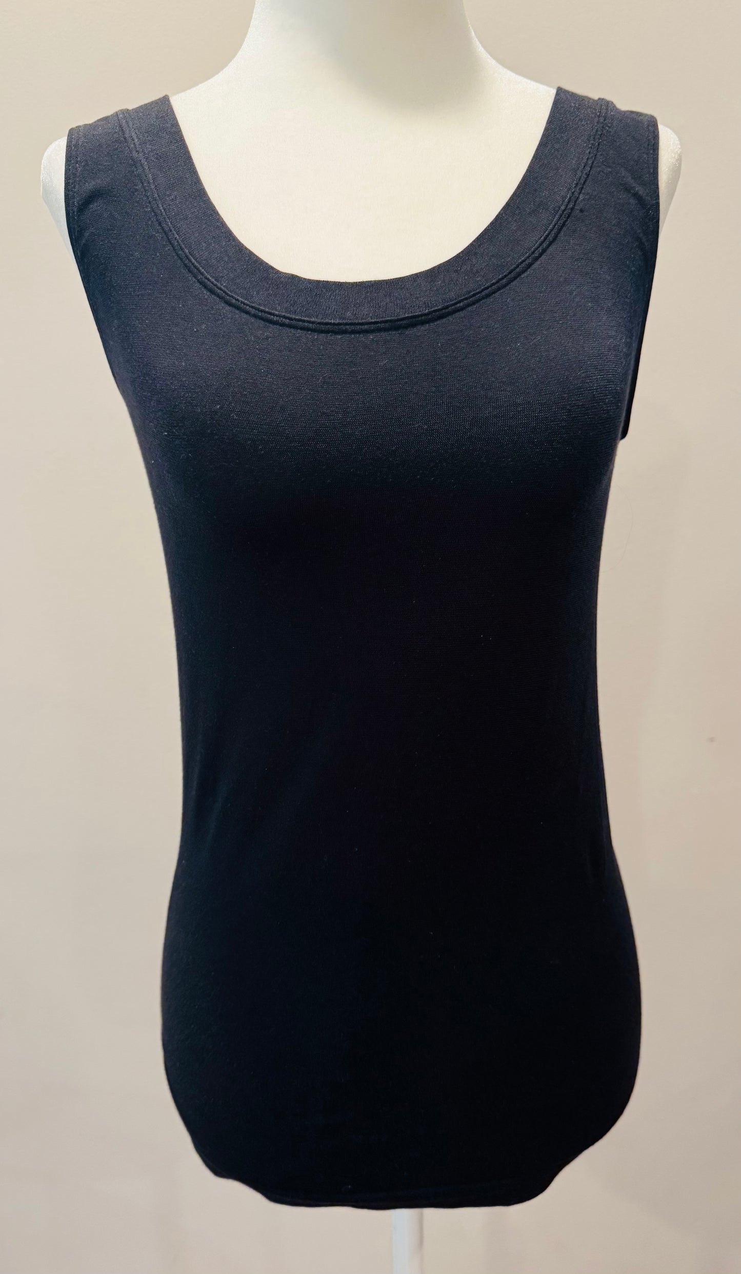 Vintage Wolford Black Sleeveless Top